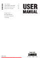 Zanussi ZBB 6286 User Manual