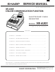Sharp XE-A201 Service Manual