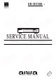 Aiwa XD-DV300 Service Manual