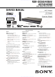 Sony RDR-GX350 Service Manual