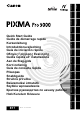 Canon Pixma Pro 9000 Quick Start Manual