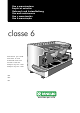 Rancilio classe 6 Use And Maintenance