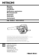 Hitachi RB 40SA Handling Instructions Manual