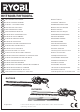 Ryobi RHT500R Operator's Manual
