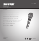 Shure 565SD User Manual