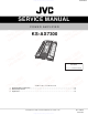 JVC KS-AX7300 Service Manual