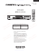 Onkyo dv-sp506 Service Manual