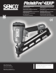 Senco FinishPro 42XP Operating	 Instruction