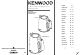 Kenwood SJM470 Series Instructions Manual