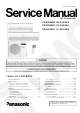 Panasonic CS-E15EKEA Service Manual