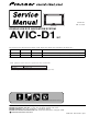Pioneer avic-d1 Service Manual