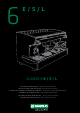 Rancilio CLASSE 6 E Original Instructions Manual