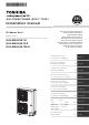 Toshiba RAV-SM1603AT-E Installation Manual