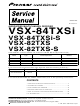 Pioneer VSX-84TXSi-S Service Manual