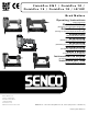 Senco FinishPro 2N1 Operating Instructions Manual
