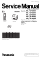 Panasonic KX-TGH262B Service Manual