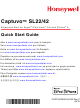 Honeywell SL22 Quick Start Manual