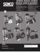 Senco SCN30 Operating Instructions Manual