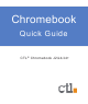 Ctl Chromebook J2 Quick Manual