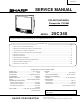 Sharp 25c340 Service Manual