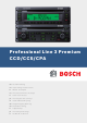 Bosch CCS Operating Instructions Manual