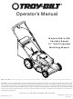 Troy-Bilt 566 Operator's Manual