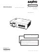 Sanyo PLC-XU301 Service Manual