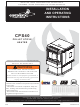 Continental Fireplaces CPS40 Installation And Operating Instructions Manual