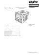 Sanyo RM-D500 Service Manual