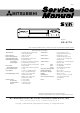 Mitsubishi hs-u778 Service Manual