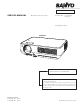Sanyo PLC-XE32 Service Manual