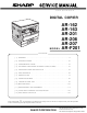 Sharp AR-162 Service Manual