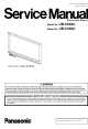 Panasonic UB-5838C Service Manual