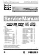 Philips HDRW720 Service Manual