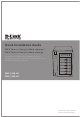 D-Link DNS-1250-04 Quick Installation Manual