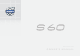 Volvo S60 Owner's Manual