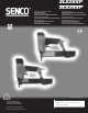 Senco SLS20XP Operating Instructions Manual