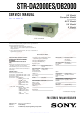 Sony STR-DB2000 Service Manual