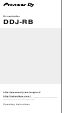 Pioneer DDJ-RB Operating Instructions Manual