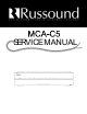 Russound MCA-C5 Service Manual