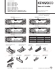 Kenwood KDC-MP628 Service Manual