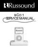 Russound BGD1 iBridge Dock Instruction Manual