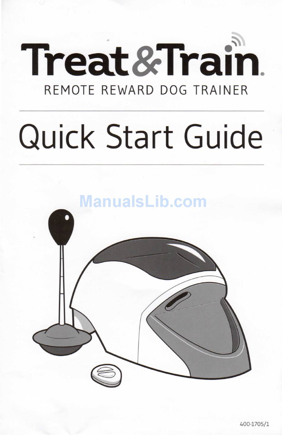 PETSAFE TREAT & TRAIN QUICK START MANUAL Pdf Download ManualsLib