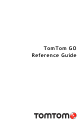 TomTom go Reference Manual
