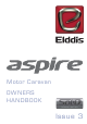 elddis Encore 2015 Owner's Handbook Manual