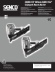 Senco sn901xp Operating Instructions Manual