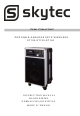 Skytec ST100 Instruction Manual