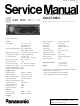 Panasonic CQ-C7105U Service Manual