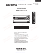 Onkyo PR-SC886 Service Manual