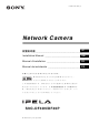 Sony SNC-DF40N Installation Manual